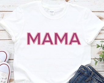 Camicia Mama Color Comfort / Camicia Mamma, Camicia Mamma, T-Shirt Mamma, Camicia Mamma Carina, Regalo Festa della Mamma, Camicia Mamma Vita, Camicia Mamma Mamma