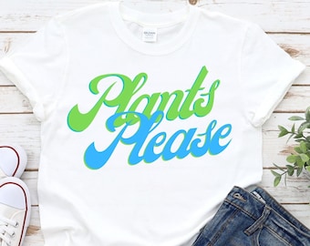 Plants only t shirt esselstyn Clearance