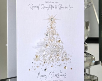 Tarjeta De Navidad Para Hijo E Nuera - Hijo Especial E Nuera - Pareja