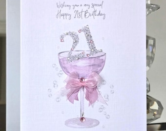 Tarjeta de cumpleaños número 21, tarjeta de feliz cumpleaños número 21, una tarjeta de cumpleaños número 21 muy especial, tarjeta de cumpleaños de hoy 21, tarjeta de cumpleaños