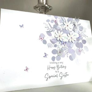 alles Gute zum Geburtstag besondere Schwester, Mama, Freundin, Tochter, Frauenkarte, besondere Schwester Karte, besondere Mutter Karte, besondere Freundin Karte, besondere Schwester
