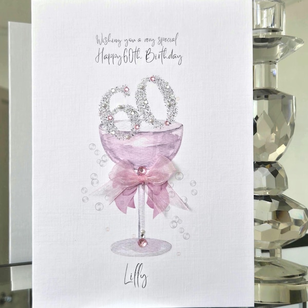 60th Birthday Cards for Women - Etsy UK