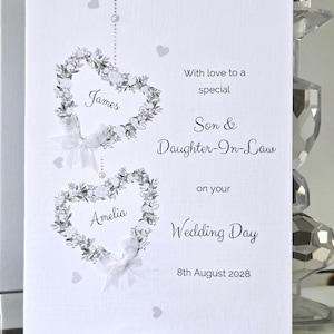 Wedding Card Son and Daughter in Law Religious - Etsy