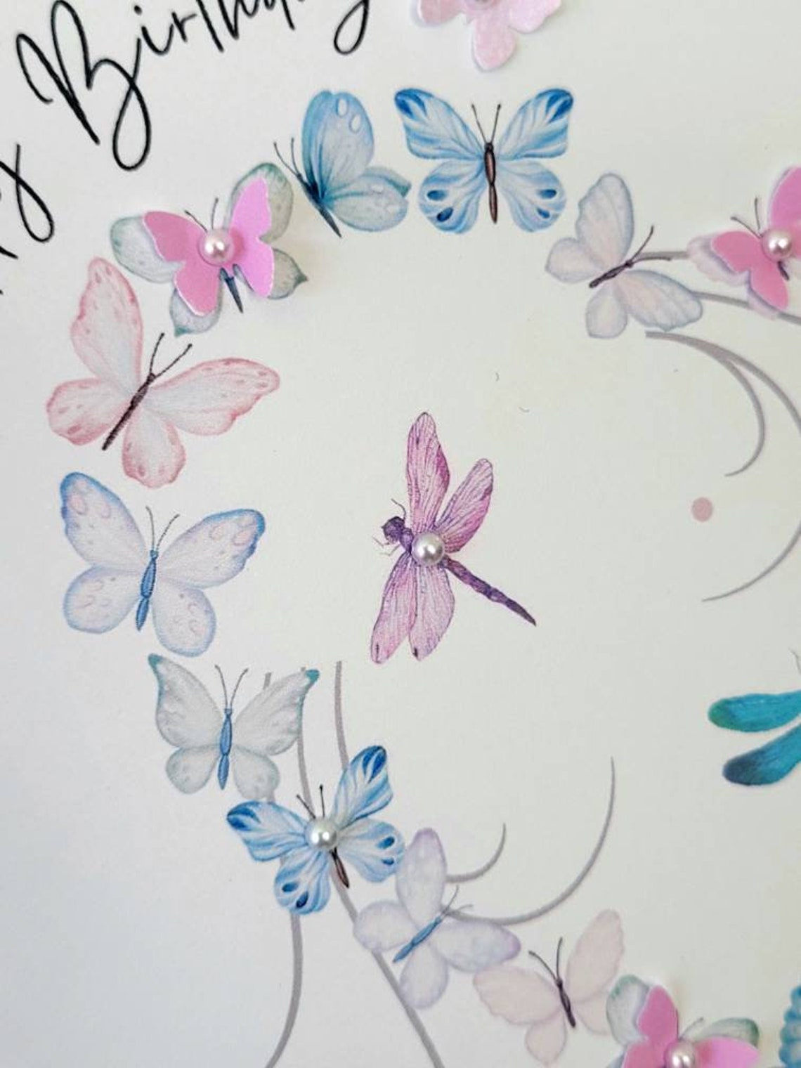 Words 'n' Wishes Traditional Special Mum Birthday Card, Jug Bunch Of - View #5