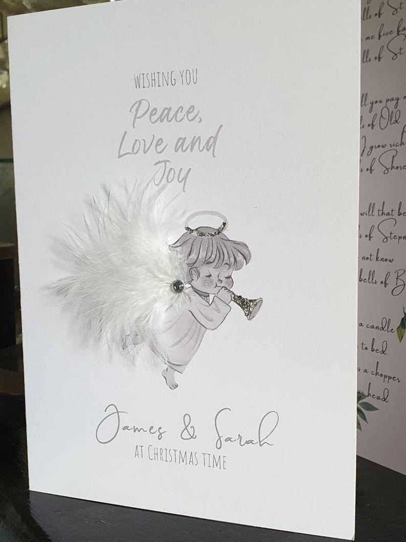 christmas angel card