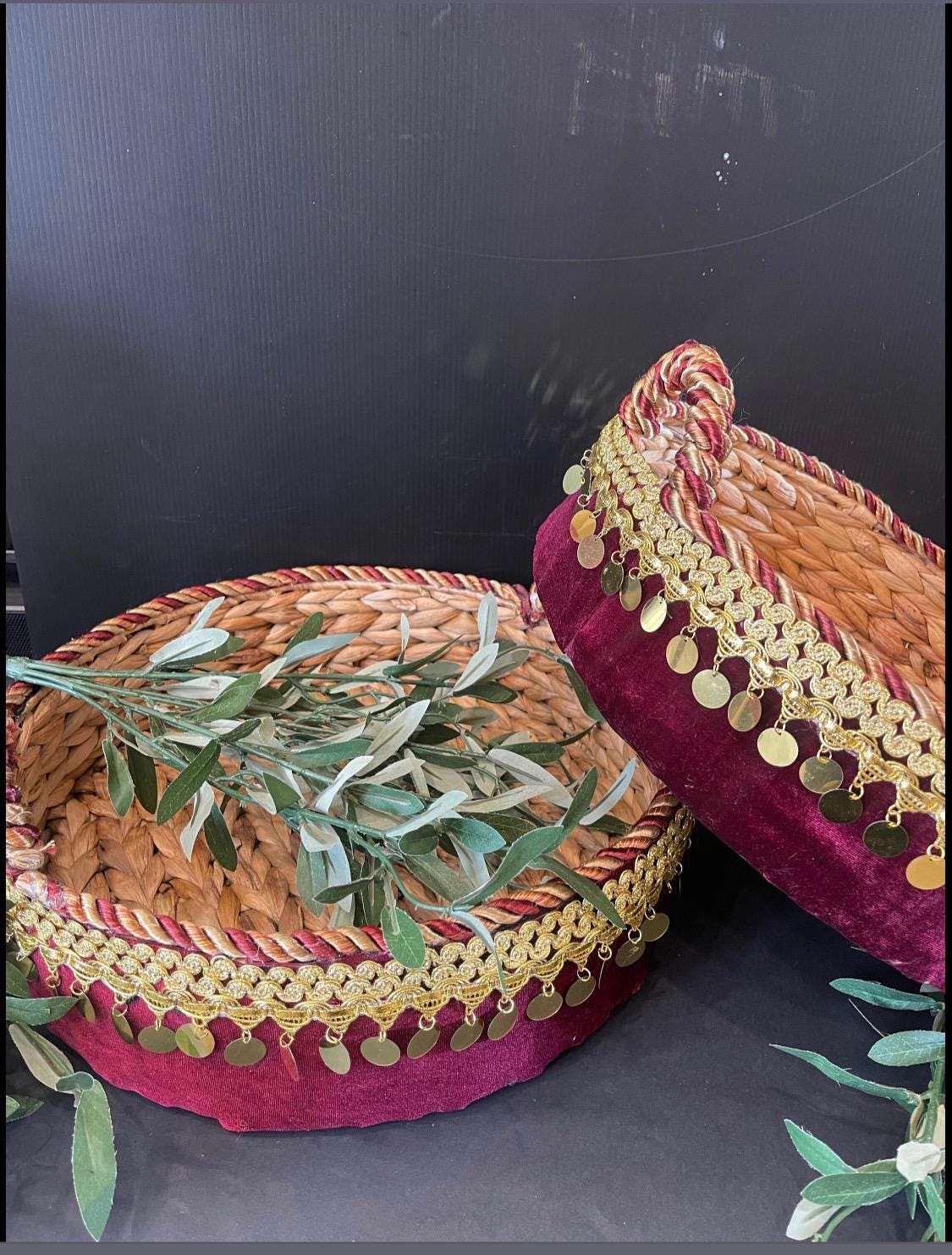 Henna Basket - Etsy