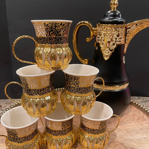 Black Tea Set Etsy