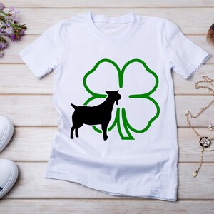 4H Clover SVG for Decals, 4H Goat Showmanship Svg for T-shirt, 4H Dairy ...