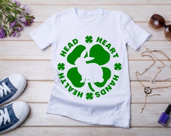 4H Clover SVG for Decals, 4H Rabbit Showmanship Svg for T