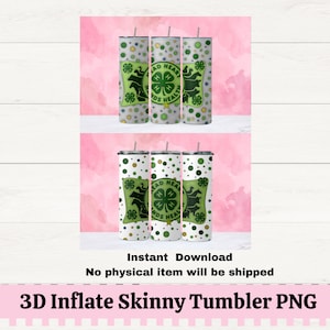 4H Livestock Animals 3D Opblaasbaar 20oz. Skinny Tumbler Wrap png, 4 uur klaver, png voor sublimatie, 4 uur trots, County Fair Animals