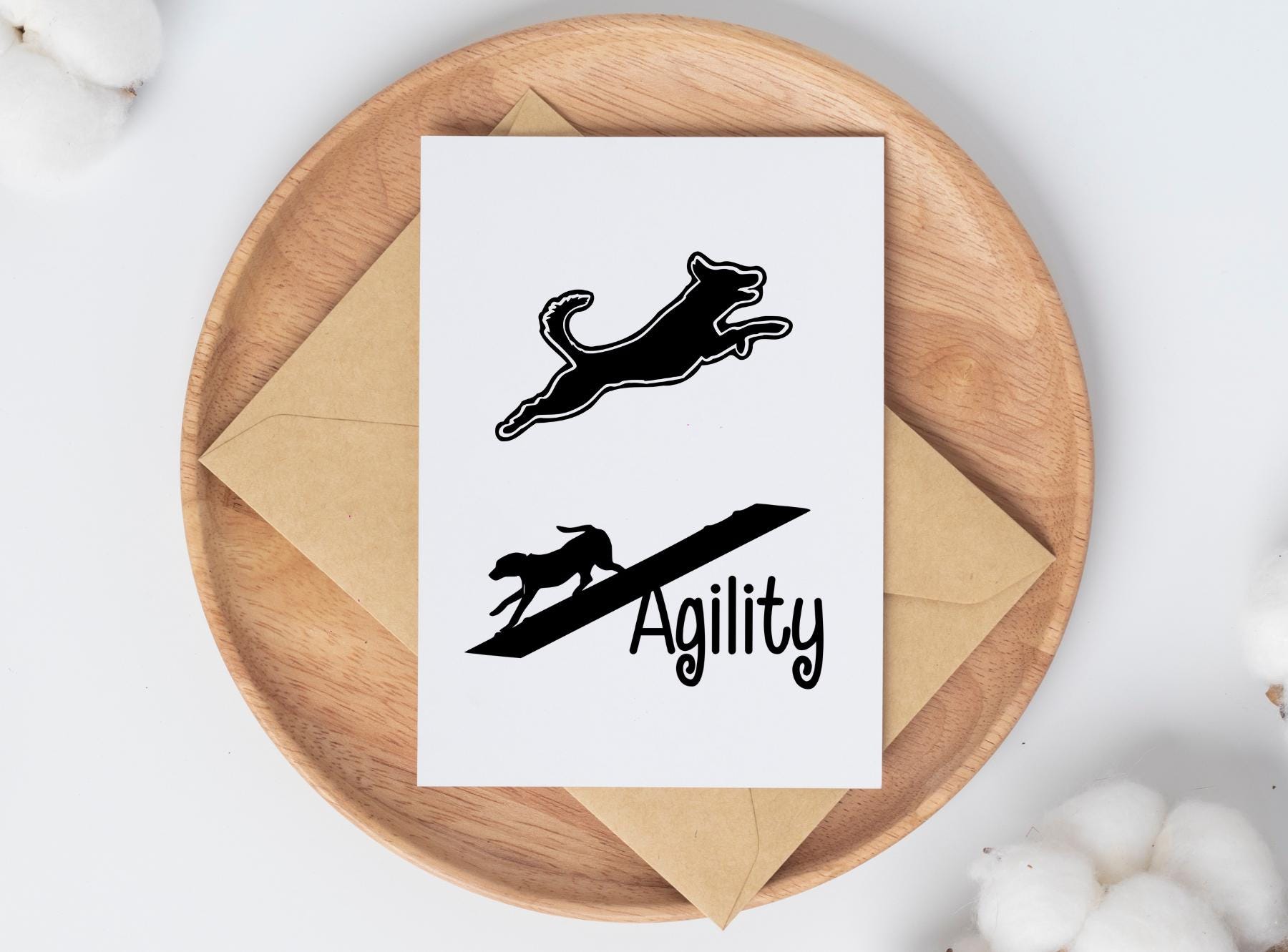 Agility Dog SVG/PNG Bundle, 14 Agility Svg's for Vinyl Car Decal ...