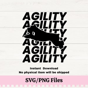 Schnauzer Agility Dog SVG, Terrier Jumping Knock Out Agility Dog T-shirt Design, PNG voor sublimatie