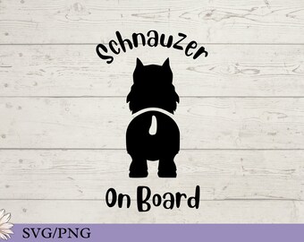 thumbnail image 2 of Schnauzer Heartbeat Lifeline Car Decal Sticker - 8 Inches Wide 2 of 6