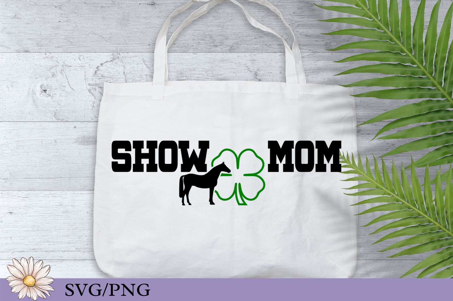 4H Saddle Horse Show Mom Svg for Tshirts 4H Clover Equine Etsy