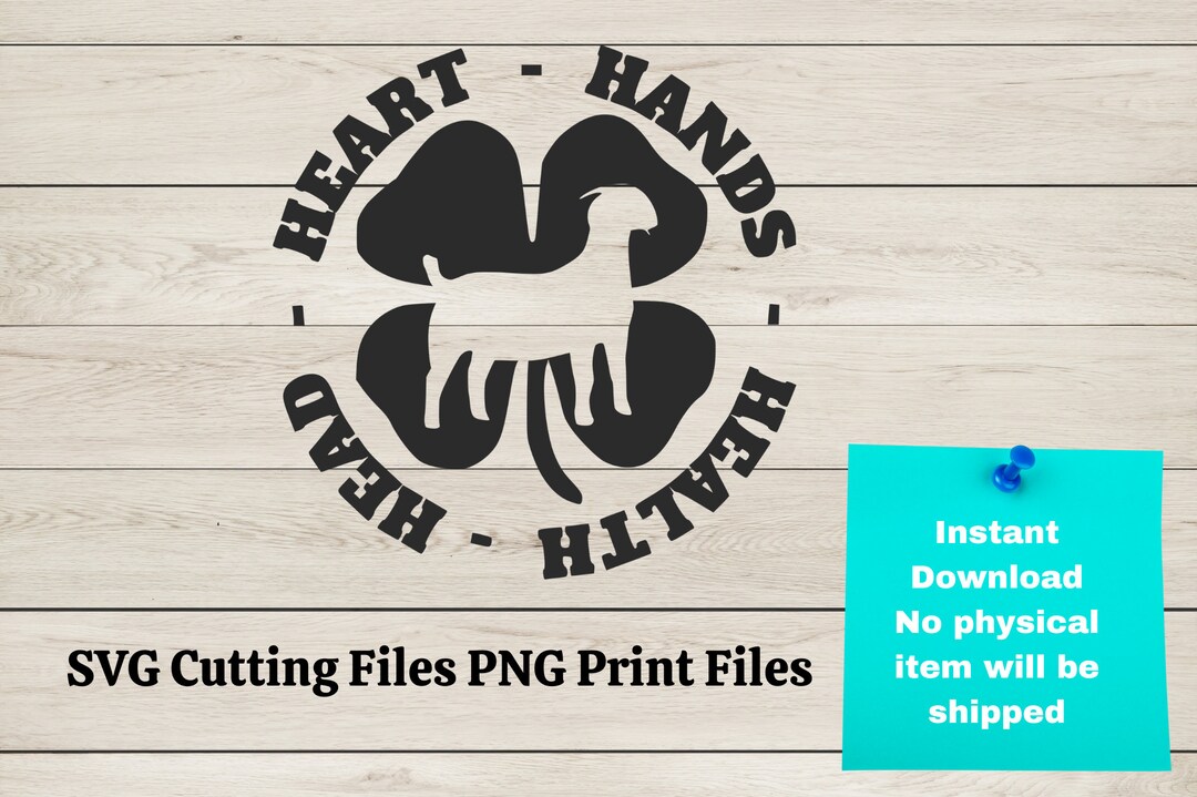 4H Clover SVG for Decals, 4H Goat Showmanship Svg for T-shirt, 4H Dairy ...