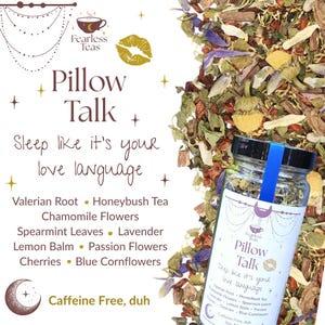 Sleepy Time Tea | Valerian Root Tea | Herbal Tea for Sleep | Loose Leaf Tea for Sleep | Sleep Tea | Night Time Tea | Honeybush | Lavender