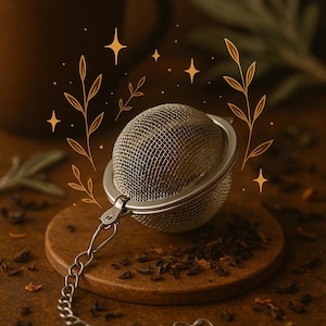 Tea Ball Strainer | Tea Infuser | Stainless Steel Tea Ball | Loose Leaf Tea Strainer | 2 Inch Tea Ball Infuser