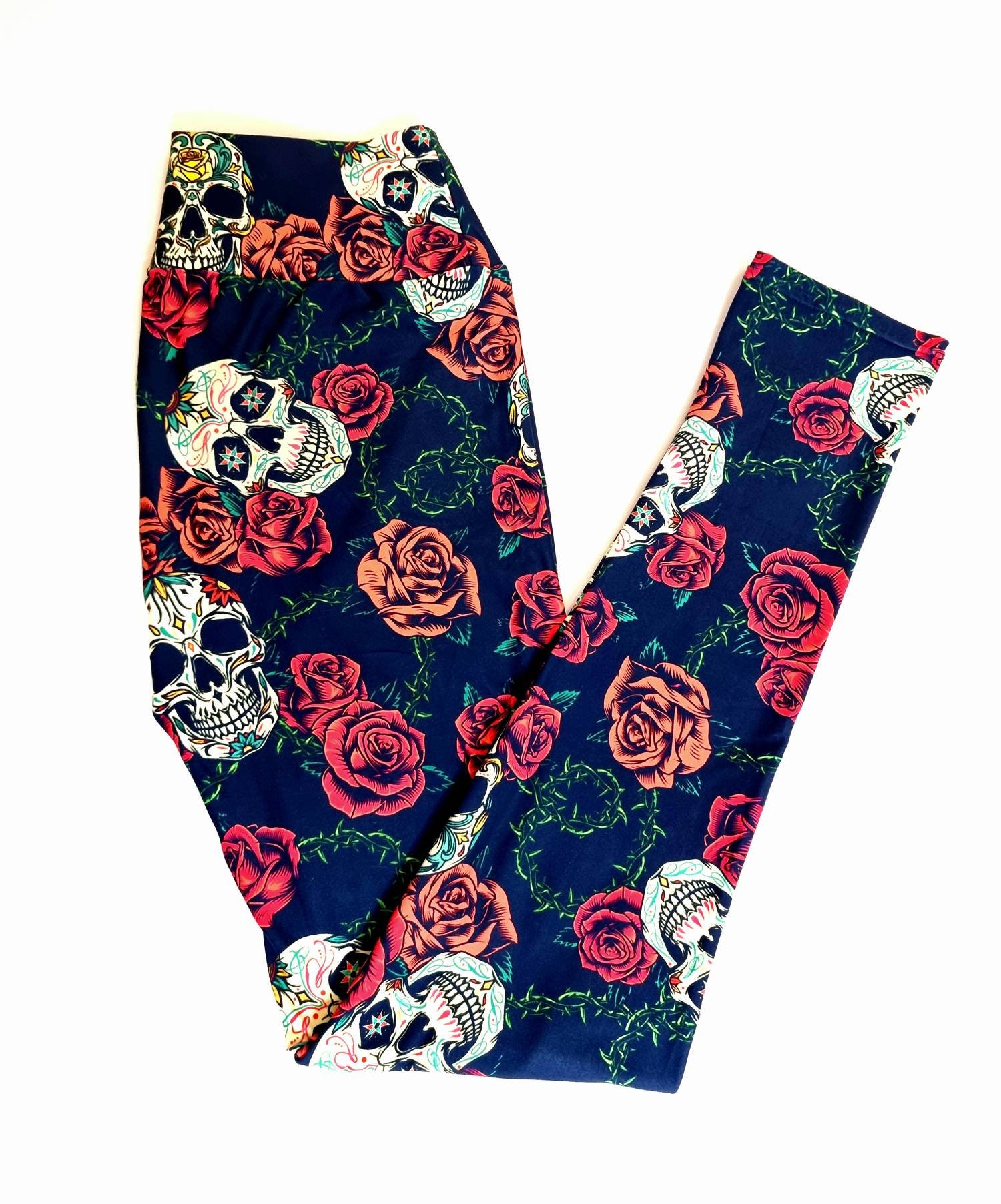Lularoe Halloween Lularoe Day Of The Dead Leggings Day Of The