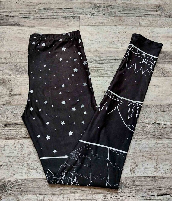 Christmas Silent Night Leggings Super 