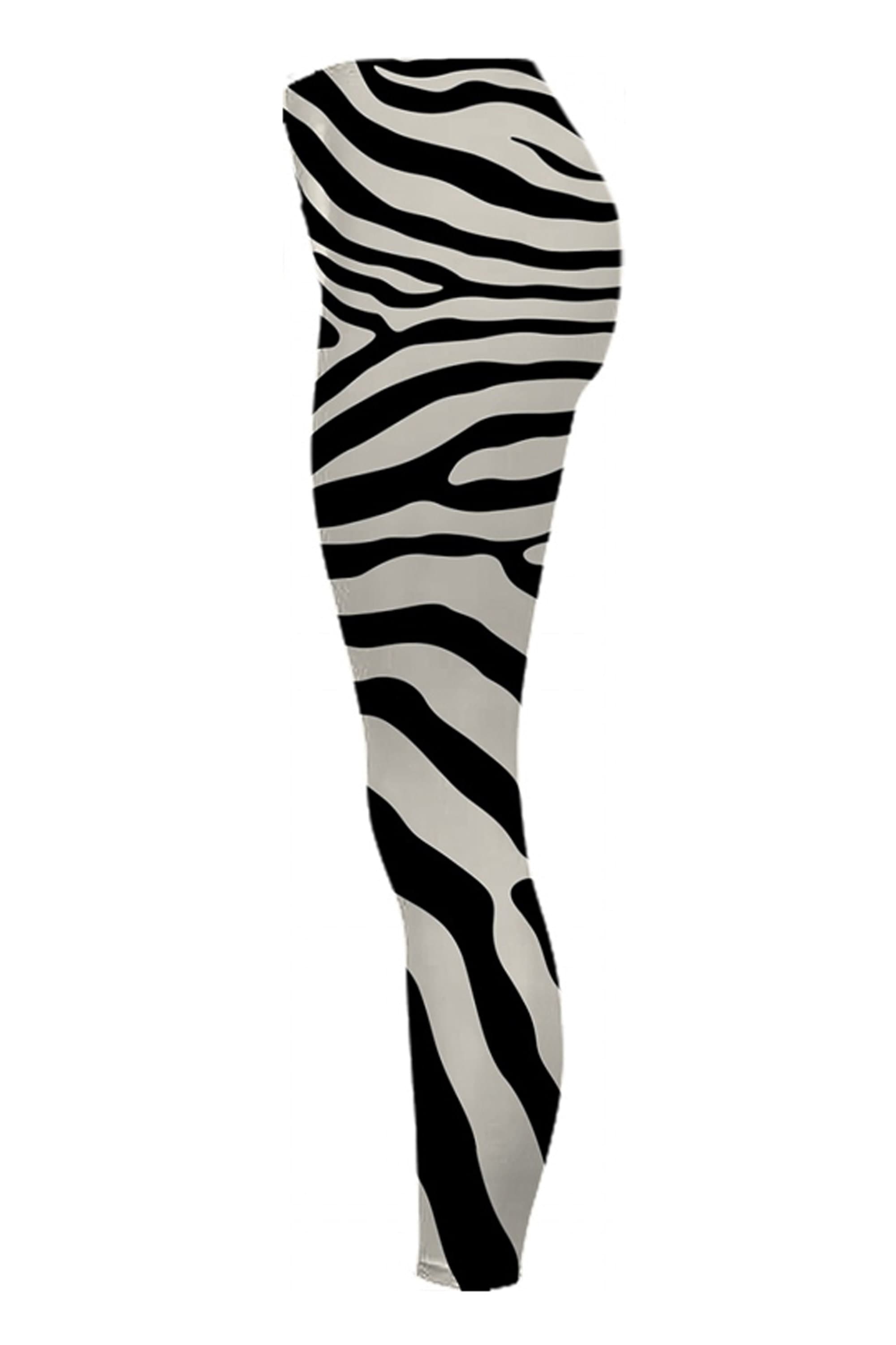 Silky Zebra Leggings