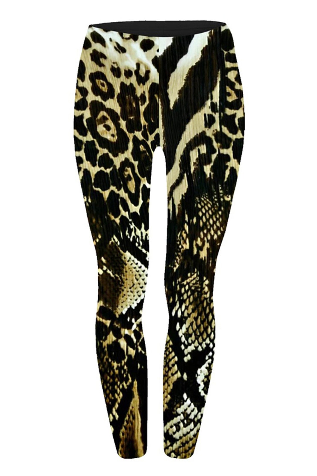 Sandy Animal Leggings Super Soft Milk Silk Leggings Animal Etsy