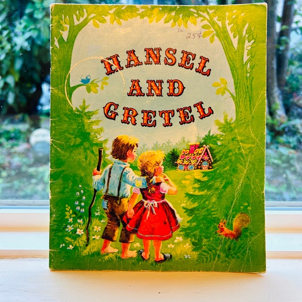 Vintage Hansel and Gretel book 1970