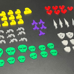 Slay The Spire: The Board Game Token Upgrades