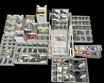 Organizador de insertos DIGITAL STL Return to Dark Tower (todo incluido) Núcleo + Miniaturas + Expansiones