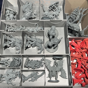 DIGITAL STL Cthulhu: Death May Die Board Game Organizer