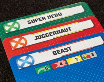 Divisores Marvel United X-MEN - Juego básico - 16 piezas