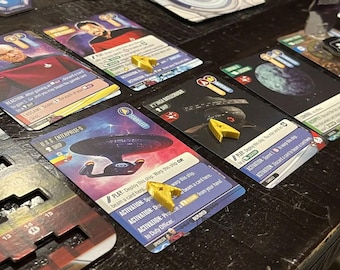 Fichas de escape de la silla del capitán de Star Trek