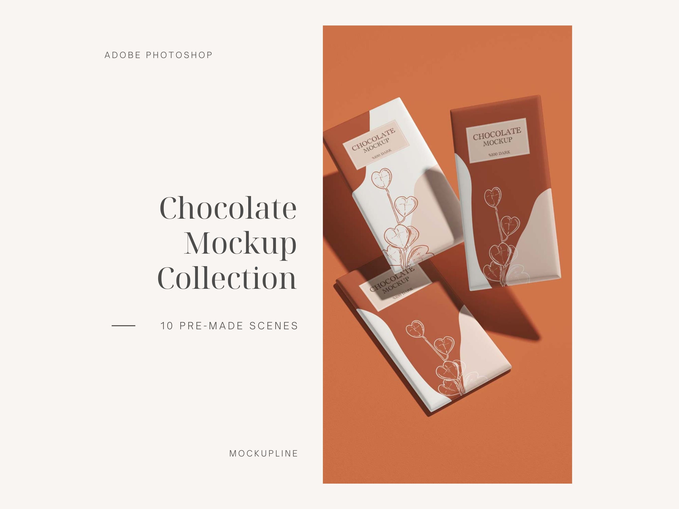 チョコレート モックアップ 10 Psd、チョコレート バー モックアップ、チョコレート モックアップ、チョコレート パッケージ  モックアップ、パッケージ モックアップ、モックアップ、Bella Canvas 3001 - Etsy 日本