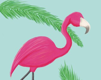 Flamingo Druck