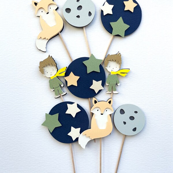 Prince Cupcake Toppers - Etsy