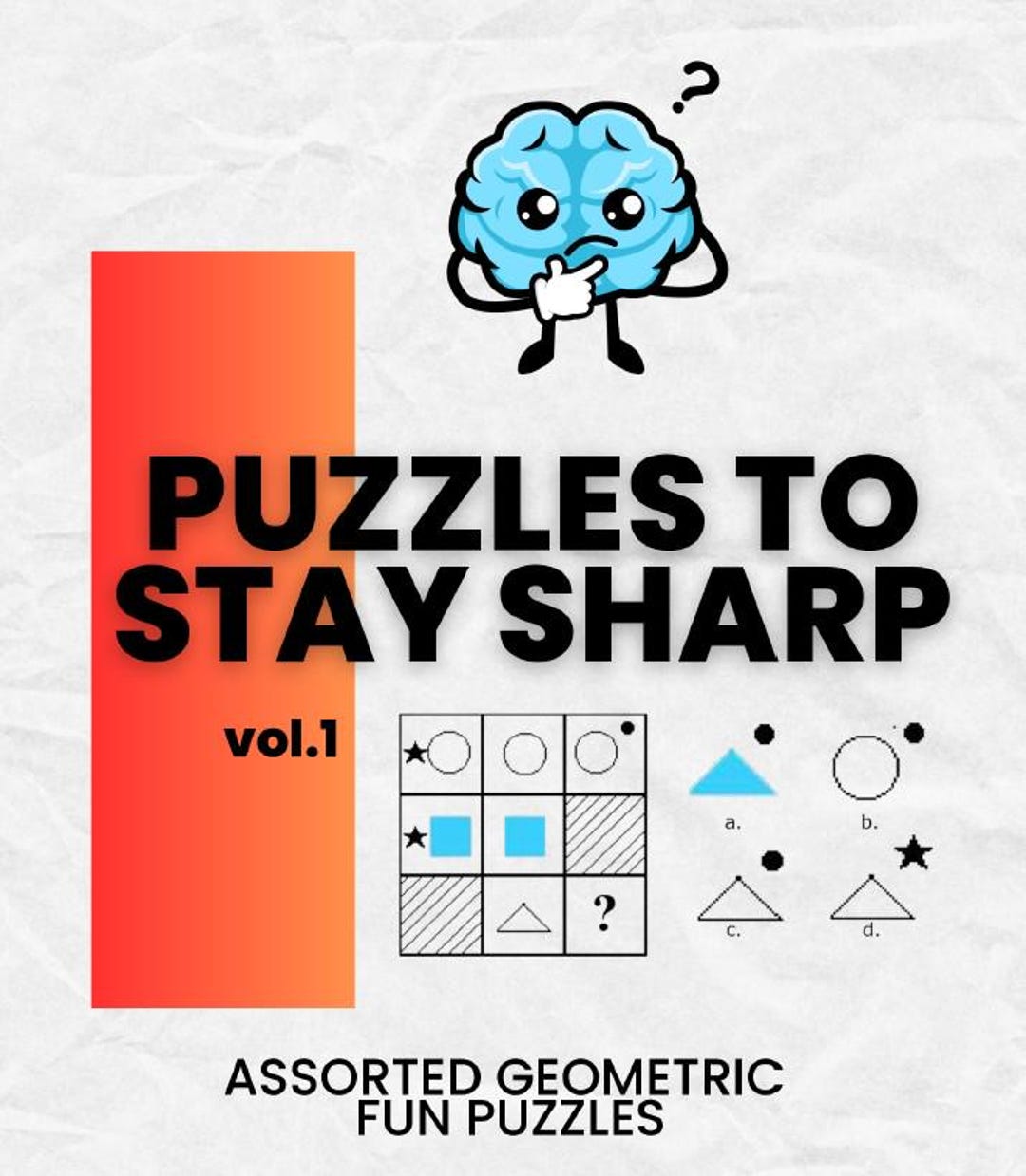 Printable Puzzles Unique Geometric Style Stay Sharp Puzzles - Etsy