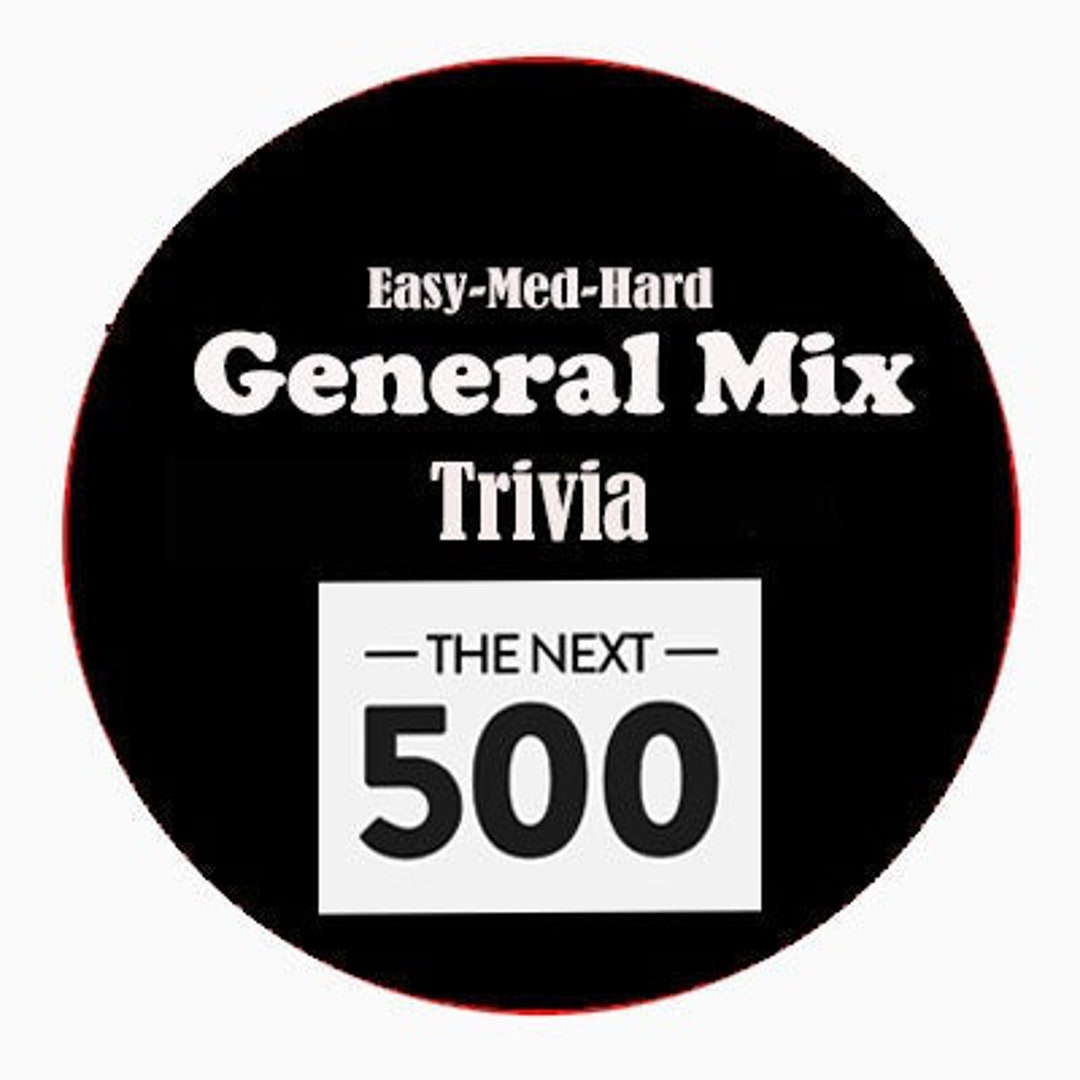 500 Multiple Choice Trivia Questions - Etsy
