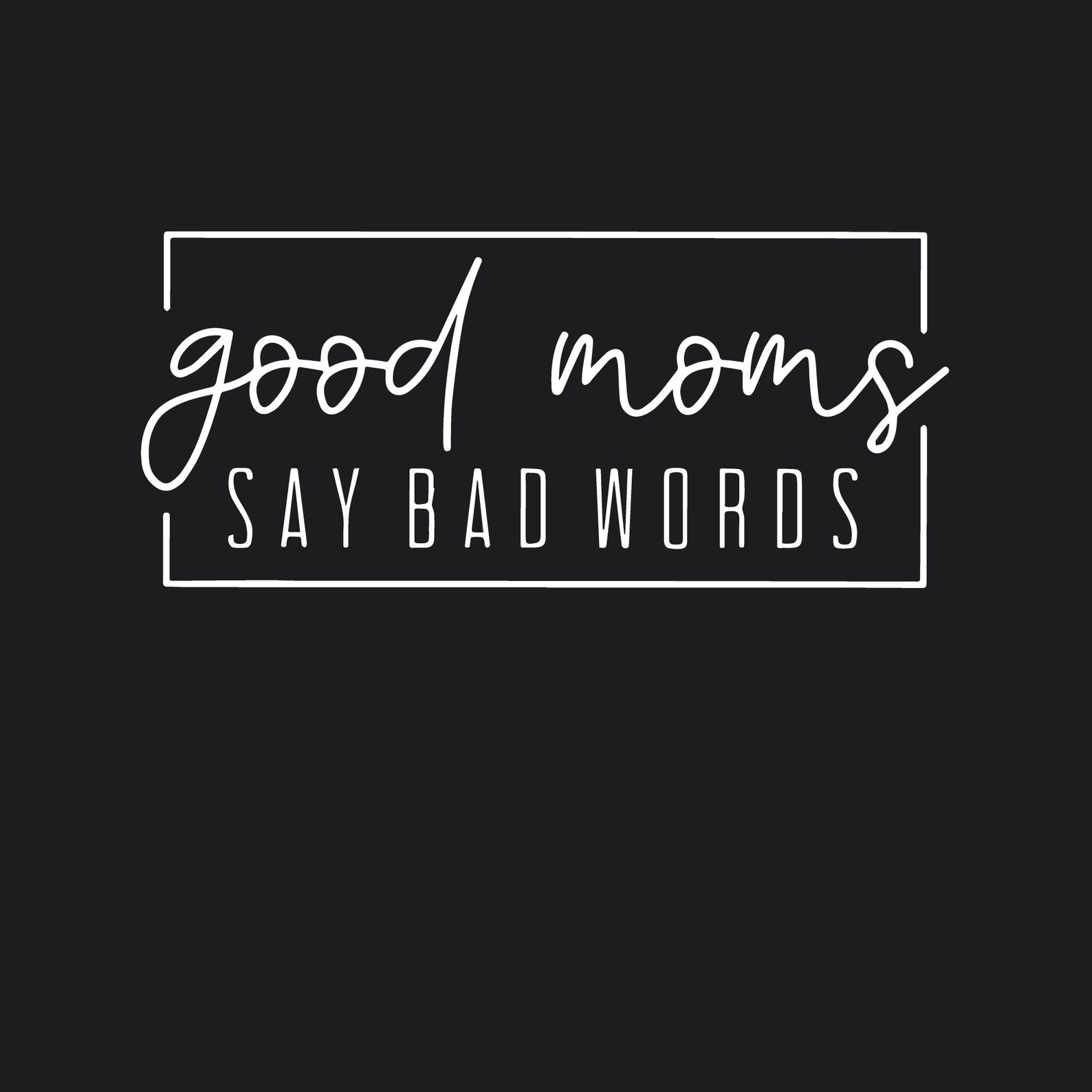 Gute Mütter sagen schlechte Worte SVG lustige Momlife SVG Etsy