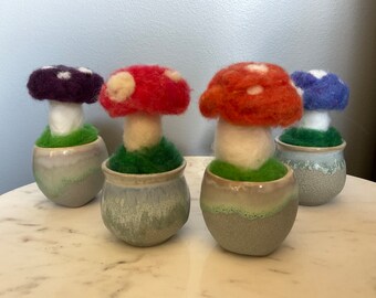 Fairy Mushrooms- Mix and Match- Fantasy Toadstool Decoration