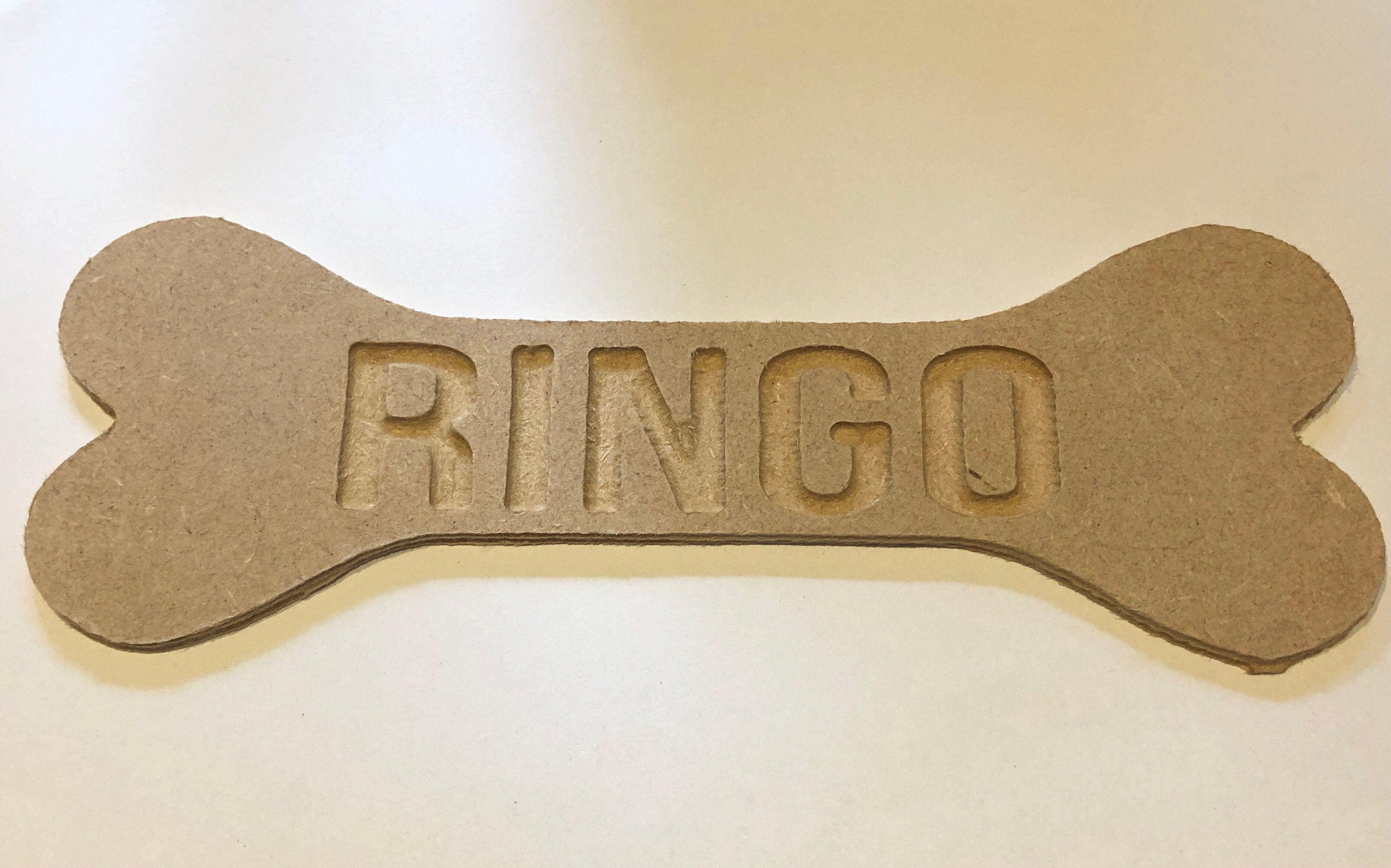 Dog Bone Name Plaque Etsy