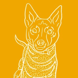 Portrait d'animal de compagnie personnalisé : illustration numérique dessinée à la main