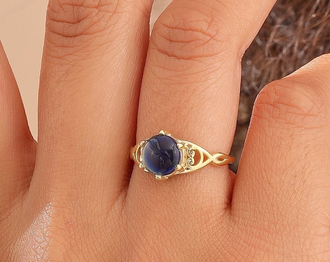 Mandala Mood Ring, Color Changing Ring, Flower Mood Ring, Wire Wrapped