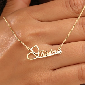 Med squad sales stethoscope necklace