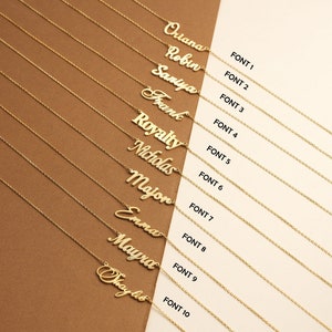 Multiple Name Necklace, Names Necklace, Two Names Necklace, Personalized Gift, Gift For Her, XW06