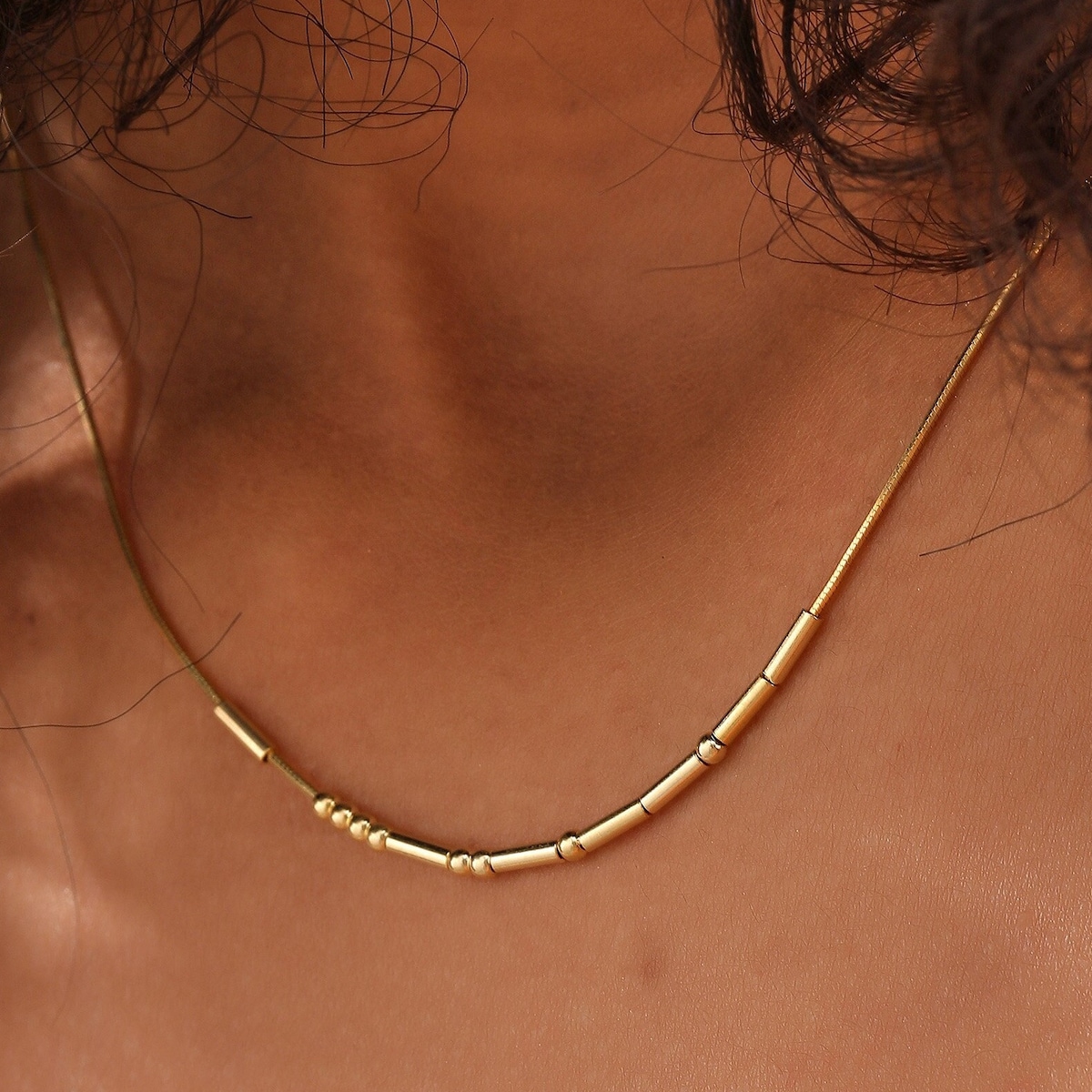 Custom Morse Code Necklace, Personalized Hidden Message Necklace, Morse Code Jewelry, Gift for Her, Best Friend Gift, XW131 - Etsy