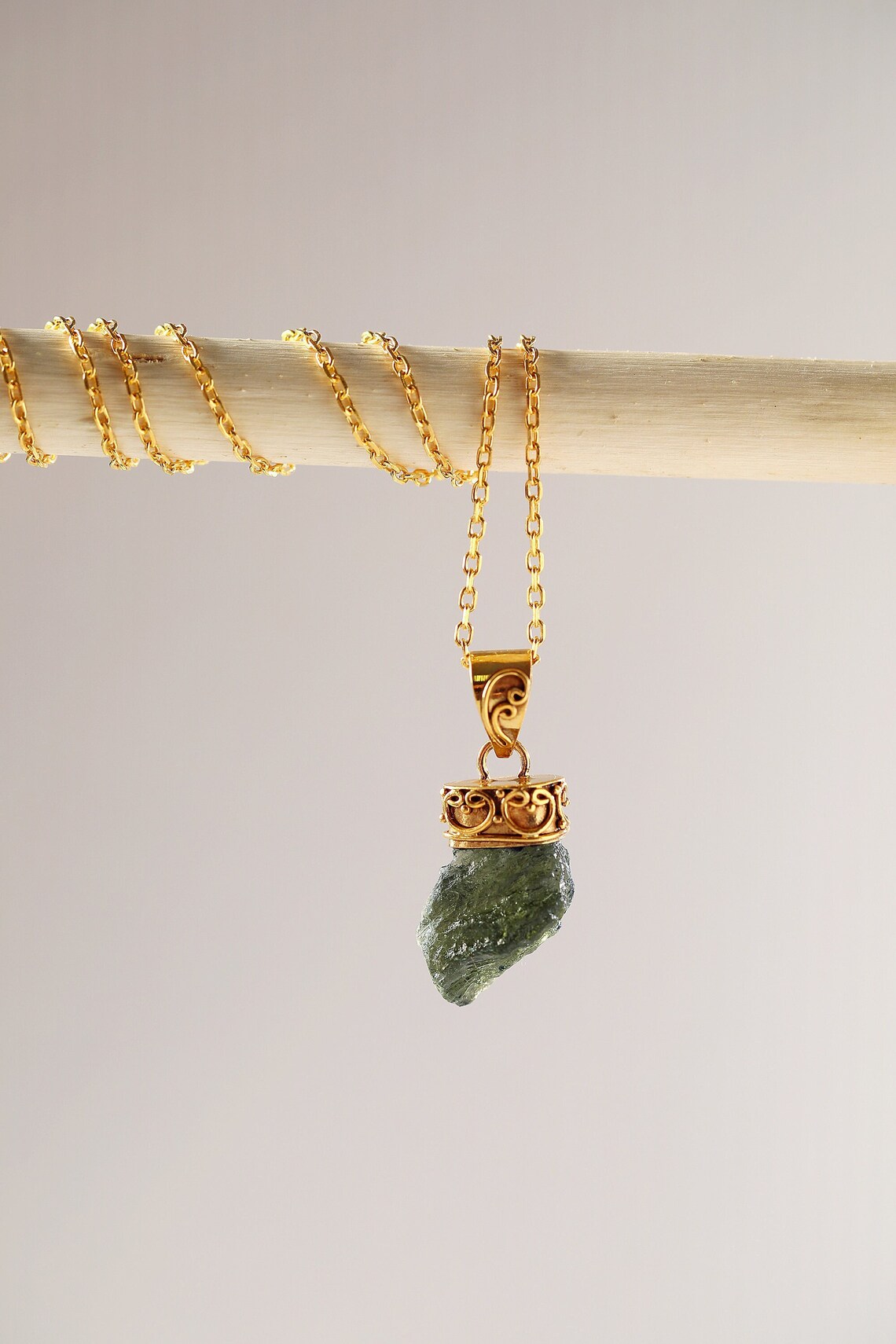 Moldavite necklace price Clearance