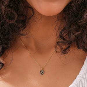 14K Gold Filled Minimalist Lion Pendant, Simple Tiny Leo Necklace, Gift for Her, XW152 image 3
