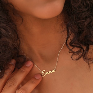 Name Plate Necklace