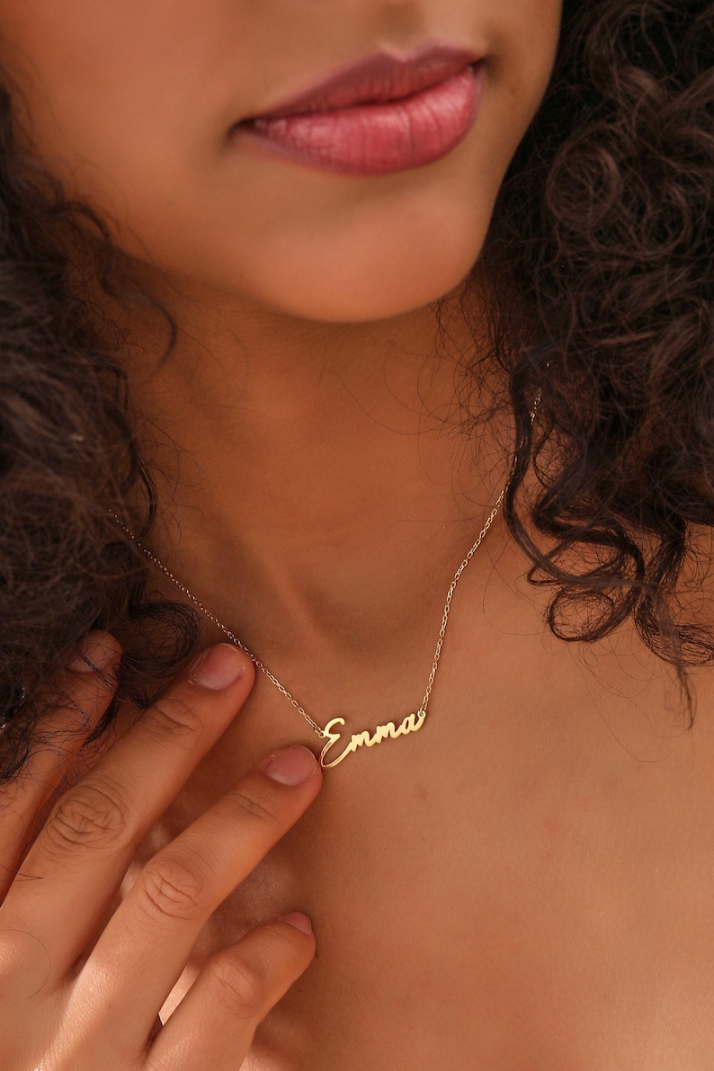 Name Plate Necklace