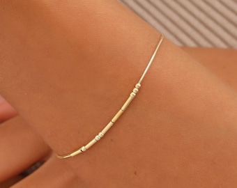 Morse Code Bracelet, Couples Bracelet, XW161