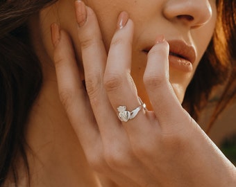 Anello Rotondo Occhio Mistico E Stelle Taglia 50 - Placcato Oro 3 Micron X1 - Perles & Co - Foto 3